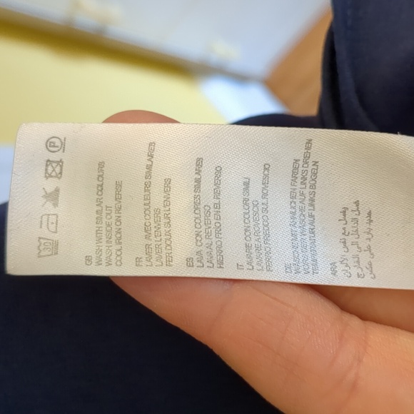 *3/$25 Uttam Boutique navy blue dress with pockets - Picture 6 of 7